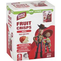 Snacktacular Fruit Crisps Apple 8g x 5 pack