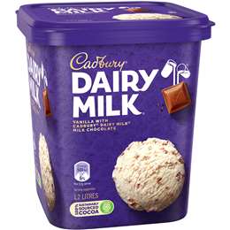 Cadbury Dairy Milk Vanilla Tub 1.2l