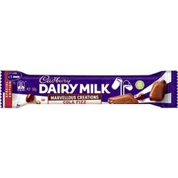 Cadbury Marvellous Creations Cola Fizz Chocolate Bar 50g