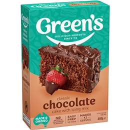 Green's Cake Mix Traditional Chocolate 440g