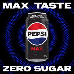 Pepsi Max No Sugar Cola Soft Drink Cans Multipack