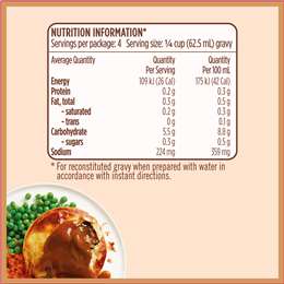Gravox Supreme Roast Meat Gravy Mix Mix Supreme Roast Meat