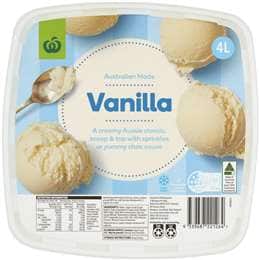 diet ice cream woolworths