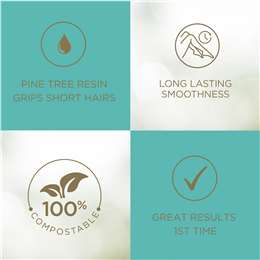 Marzena Natural Facial Wax Strips 