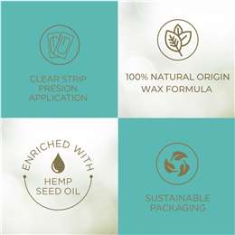 Marzena Natural Facial Wax Strips 
