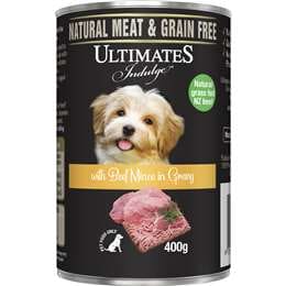 Ultimates Indulge Wet Dog Food Beef Mince In Gravy