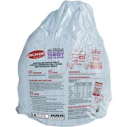 Ingham's Frozen Whole Turkey Self Basting