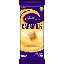 Cadbury Caramilk Chocolate Block 180g