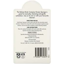 The Balnea Body Company Konjac Sponge 