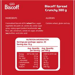 Lotus Biscoff Spread Crunchy 
