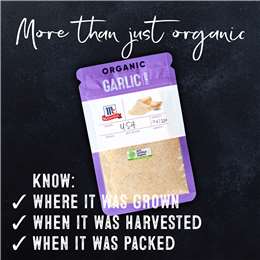 Mccormick Organic Garlic Powder 
