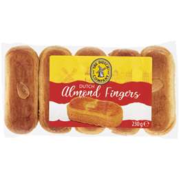 The Dutch Company Almond Fingers 