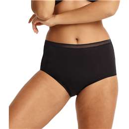 Love Luna For Lady Leaks Full Brief Size 12-14 Black