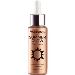 MCoBeauty Summer Glow Self Tanning Face & Body Medium 30mL