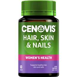 Cenovis Hair Skin & Nails Tablets With Biotin For Women's Health
