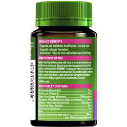 Cenovis Hair Skin & Nails Tablets With Biotin For Women's Health
