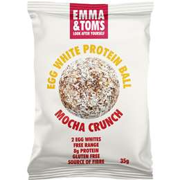 Emma & Tom's Egg White Protein Ball Mocha