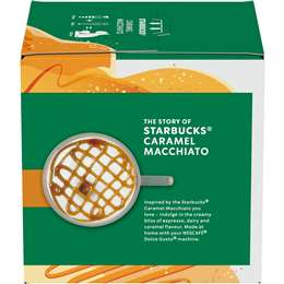 Starbucks By Nescafe Dolce Gusto Caramel Macchiato Coffee Pods Capsules