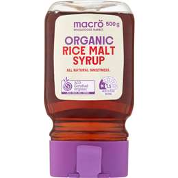 Macro Light & Golden Rice Malt Syrup