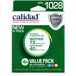 Calidad Brother 73/40 Bcmy 4 pack