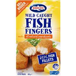Birds Eye Wild Caught Fish Fingers 400g