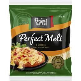 Perfect Italiano Grated 4 Cheese Melt 150g