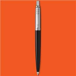Parker Jotter Ballpoint Pen Black Barrel, Blue Ink