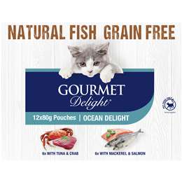 Gourmet delight cat clearance food