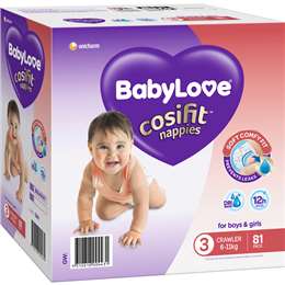 Baby love nappies sales woolworths