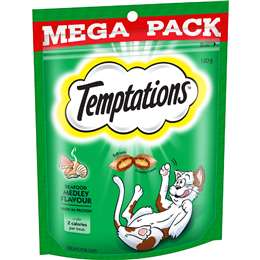 Temptations Cat Treats Seafood Medley Flavour 180g