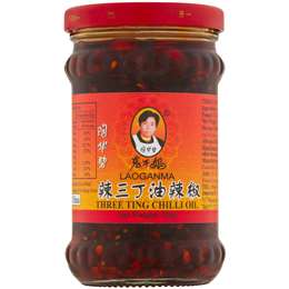 Lao Gan Ma Chilli Oil Three Ting 210g | Woolworths