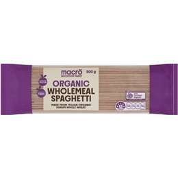 Macro Organic Wholemeal Spaghetti 
