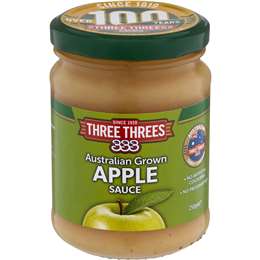 Three Threes Australian Apple Sauce Apple