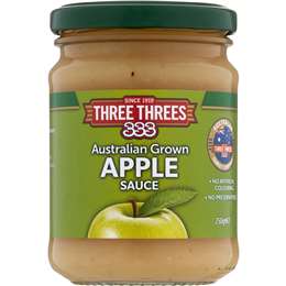 Three Threes Australian Apple Sauce Apple