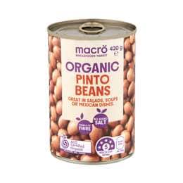Macro Organic Pinto Beans 420g