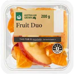 Woolworths Fruit Duo Tub Fresh Cut