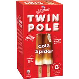 Peters Twin Pole Cola Spider 8 pack