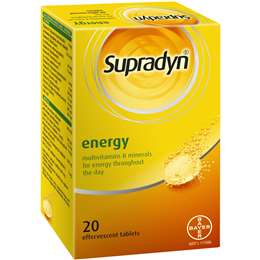 Energy Multivitamin Lemon Tablets 20 Pack | Woolworths