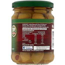 Three Threes Olives Stuffed