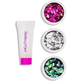 Mcobeauty Festival Hair & Body Glitter Set