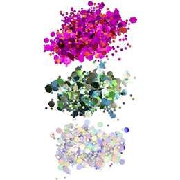 Mcobeauty Festival Hair & Body Glitter Set