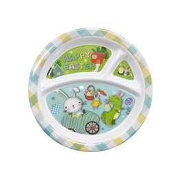 Easter Kids Character Plate Blue each