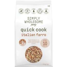 Simply Wholesome Pantry Quick Cook Italian Farro 250g