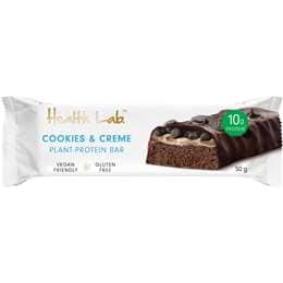 Health Lab Plant Protein Bar Cookies & Crème