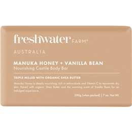 Freshwater Farm Australia Manuka Honey & Vanilla Body Bar
