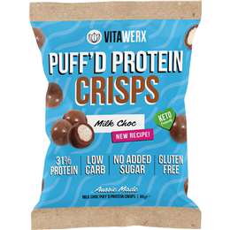 Vitawerx Puff'd Protein Crisps Milk Chocolate