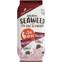Ceres Organics Seaweed Sea Salt & Vinegar Sea Salt & Vinegar