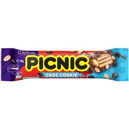 Cadbury Picnic Chocolate Cookie Bar 46g