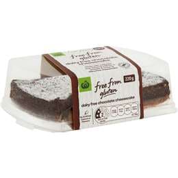 Woolworths Free From Gluten Dairy Free Chocolate Cheesecake