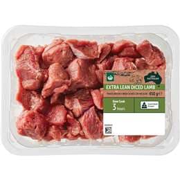 Woolworths Diced Lamb 